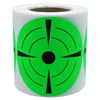 Hybsk Target Pasters 3 Inch Round Adhesive Paper Shooting Targets Dots Fluorescent Green and Black