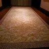 Commercial Use Sleek Carving Polyester Shrink Carpet Rug Designs