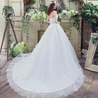 Suzhou cheap simple chiffon bridal gown sexy white wedding dress made in china