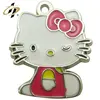 Custom cartoon hello kitty pendant/charming necklace