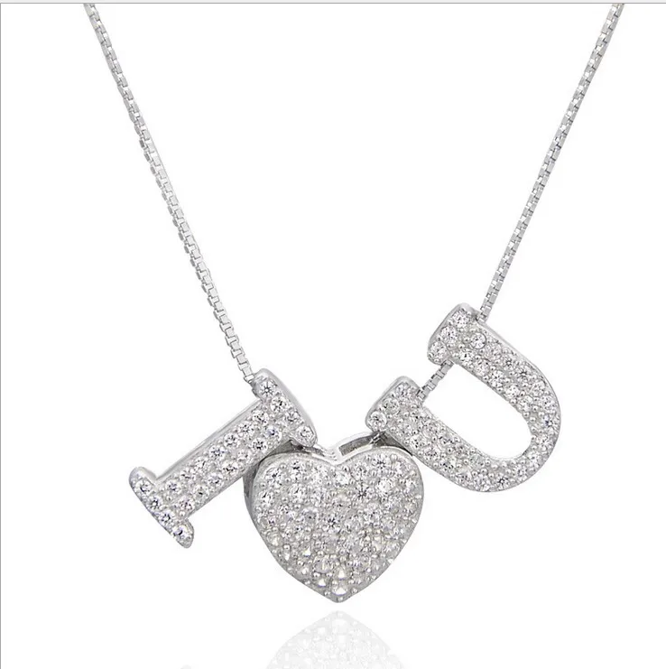 925 Sterling Silver New Arrival Bling Crystal Letter Pendant Alphabet Necklace For Women Capital Jewelry
925 Sterling Silver New Arrival Bling Crystal Letter Pendant Alphabet Necklace For Women Capital Jewelry
