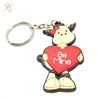 Hot products H113 Design car 3d Soft rubber Pvc Key Chain Rings