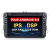 Mekede PX30 Android 9.0 DSP+IPS Car GPS player for VW GOLF CAR DVD for PASSAT B6 B5 JETTA POLO CC TIGUAN OCTAVIA with 2+16G