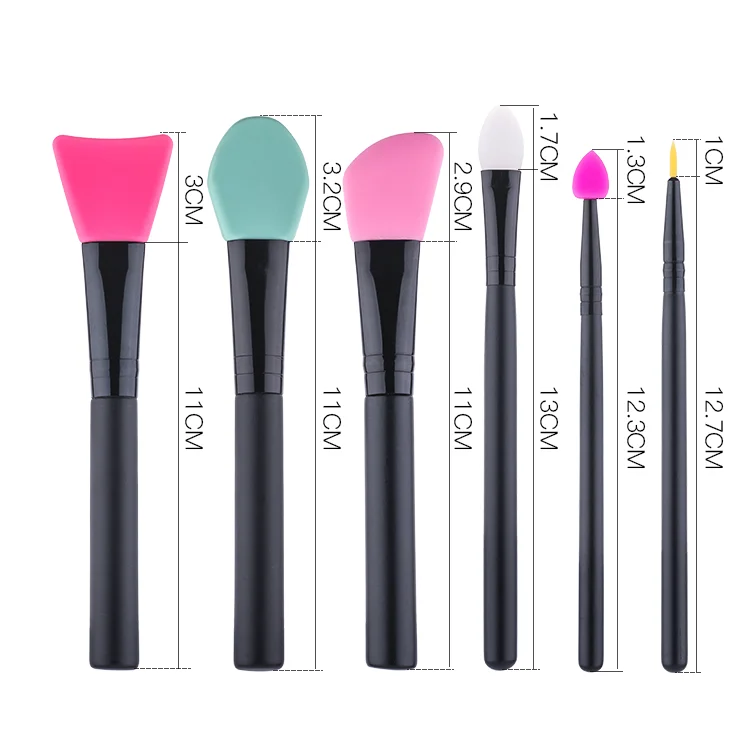 Private Label 6Pcs Makeup Cosmetic Silicone Facial Face Mask Brush Silica Mask Makeup Brush Set
Private Label 6Pcs Makeup Cosmetic Silicone Facial Face Mask Brush Silica Mask Makeup Brush Set