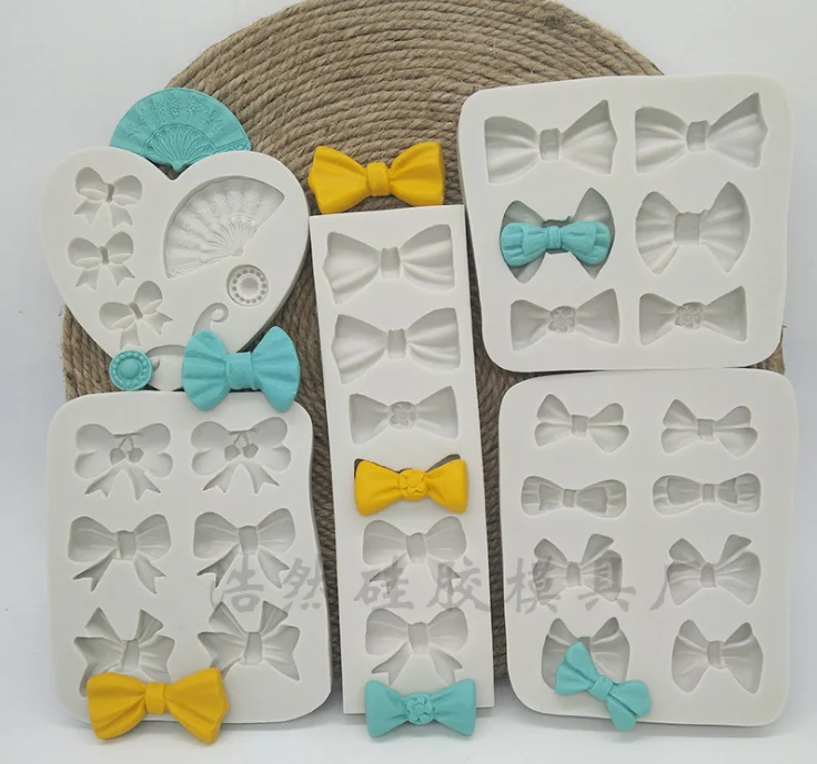 Bow Rotating Chocolate Epoxy Silicone Mold Cake Decoration Baking West Point Accessories DIY Silicone Mould
Bow Rotating Chocolate Epoxy Silicone Mold Cake Decoration Baking West Point Accessories DIY Silicone Mould