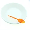 pla compostable cups Disposable 6-inch paper plate biodegradable bamboo pulp fast cutlery cake plate wooden serving plates