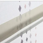 High quality printed window outdoor electric horizontal zebra blinds