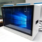 49/55/65 inch 3D LCD advertising transparent LCD display box with capacitive touch screen