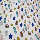 2019 New digital printing organic cotton knitting fabric