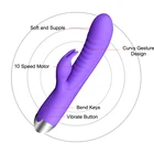 Safiman factory direct silicone dildo powerful waterproof double motor rabbit vibrator g spot sex vibrator for women