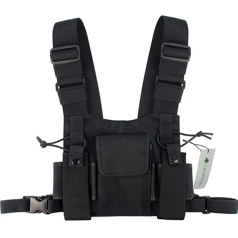 Exbag Chest Rig Waist Bag Hip Hop Streetwear Functional Tactical Chest Bag Cross Shoulder Bag Radio Harness Front Pack For Men
Exbag Chest Rig Waist Bag Hip Hop Streetwear Functional Tactical Chest Bag Cross Shoulder Bag Radio Harness Front Pack For Men