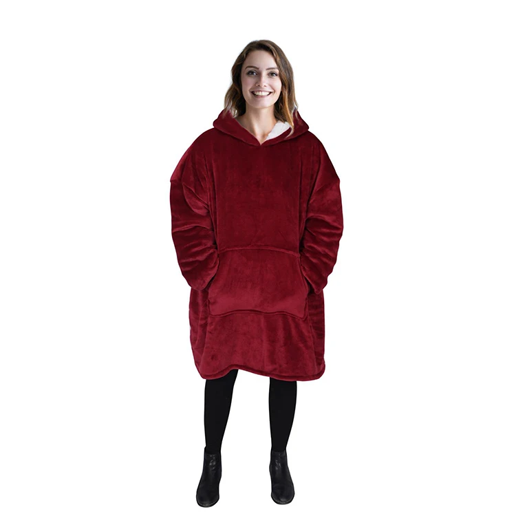 sweater blanket hoodie