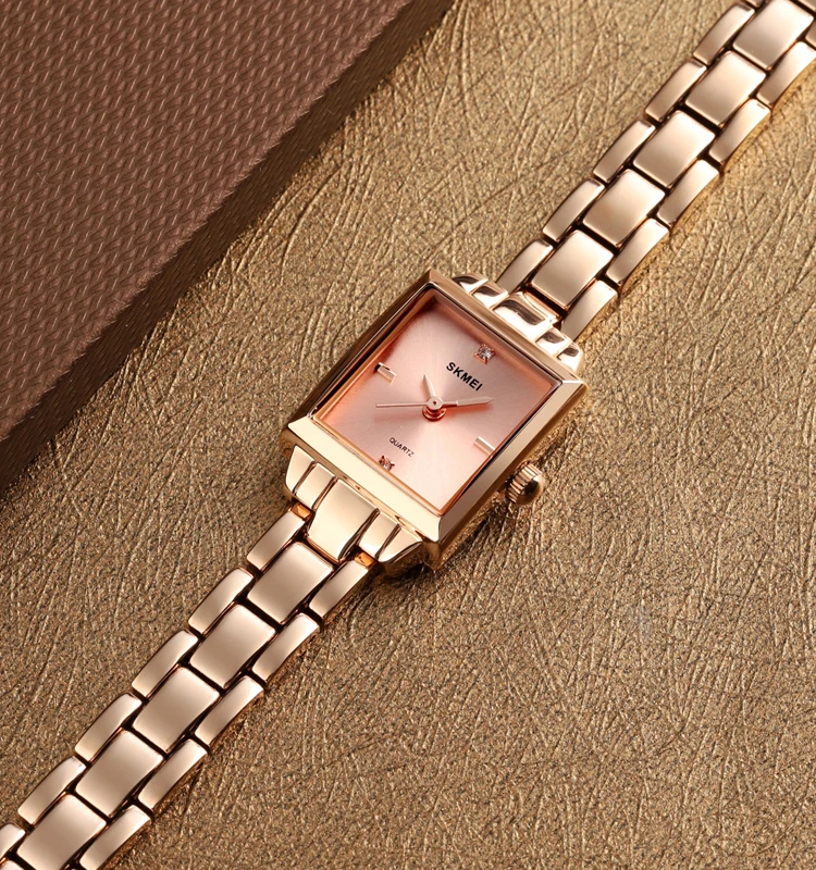 

trendy branded promotion leisure lady watch 2019 square