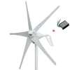 Factory price 3/5 blades small wind mill low start up mini wind turbine generator + 400w wind controller