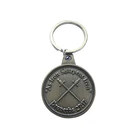 keychain custom logo zinc alloy wholesale metal keychain
