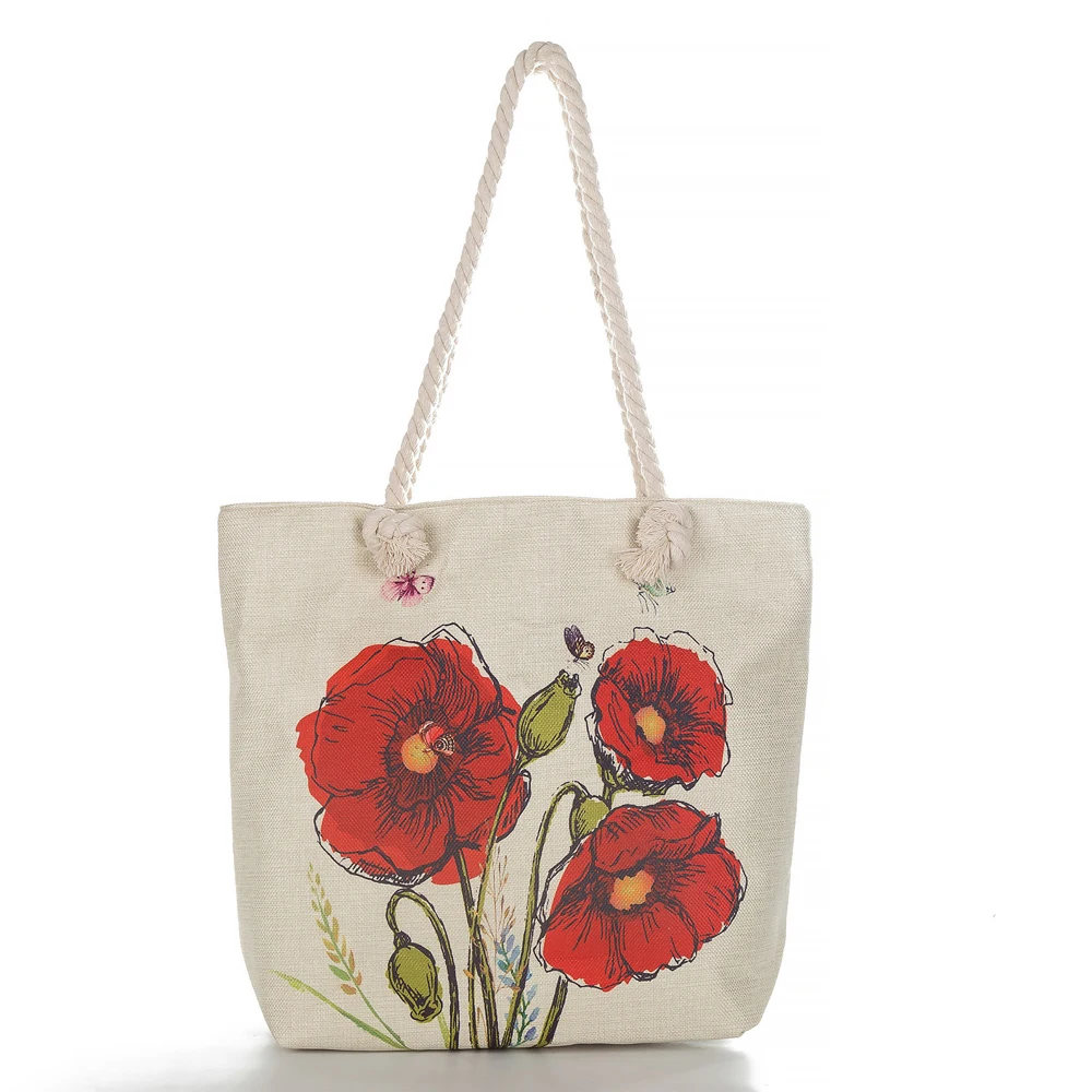 Low MOQ Cheap Linen Flower Printing Women Shoulder Tote Beach Hand Bag, 9 colors
Low MOQ Cheap Linen Flower Printing Women Shoulder Tote Beach Hand Bag, 9 colors