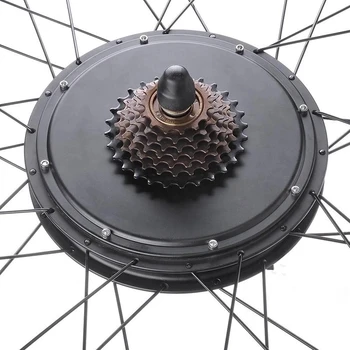 rear wheel electric bike conversion kit with battery