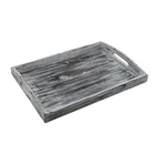 Large size Shabby Square Wood multipurpose snacks serving tray
