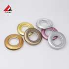New selling colorfulcurtain accessories eyelet plastic ring for curtains
