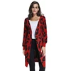 New style cape loose knitted open stitch coat long women casual coats