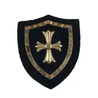 Fancy leather badge Patches for clothing leather labels jeans pu leather patch custom