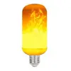 7w 8w Fire Flicker Effect Light E26 E27 E14 Mini LED Flame Bulb