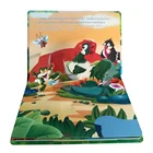 Professional Wholesale Children English Custom printing fancy 3d Pop Up Book