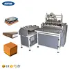 Export products list 2 sides folding semi automatic melt gluing machine
