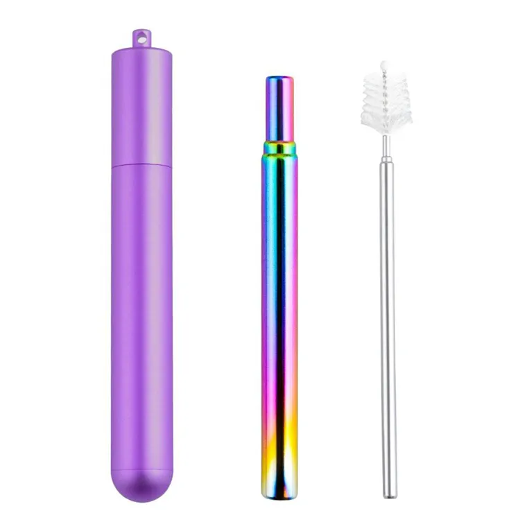 Levana Factory Wholesale Price Telescopic Reusable Straw Keychain, Gold;red;blue;silver
Levana Factory Wholesale Price Telescopic Reusable Straw Keychain, Gold;red;blue;silver