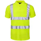 High Quality 100% Polyester Short Sleeve Hi Vis Work Shirt Reflective Safety Polo Shirt