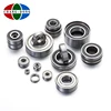 custom OEM high speed low noise Double Row Angular Contact 20mm Ball Bearing 5204 6201z 6202z