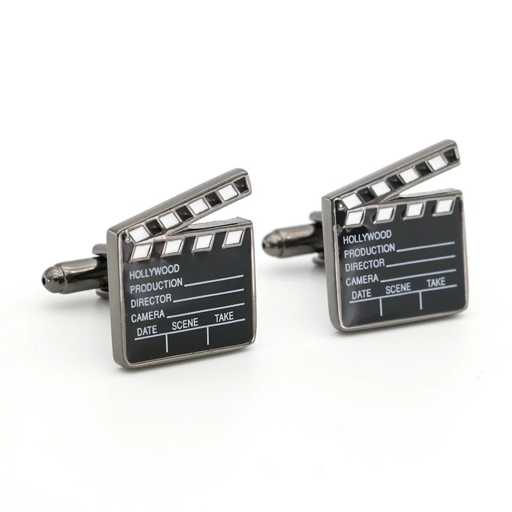 USA Hollywood Movie Clapperboard Film Cufflinks 
USA Hollywood Movie Clapperboard Film Cufflinks