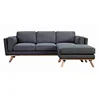Leisure couch european style high quality fabric corner sofa upholstered modern Nordic sofa MY278