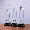 wholesale Quality Blank Crystal Trophy custom Award/Plaque/Trophy Crystal