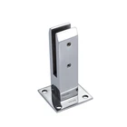 Stainless Steel Pool Fence Spigot Glass Railing Clamp Bracket Floor Mount Precision Lost Wax Investment Casting