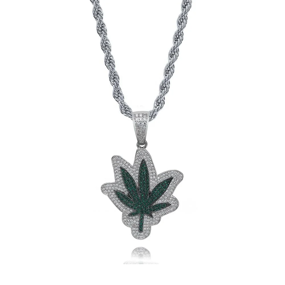 New Iced Out Hip Hop Sliver Maple Leaf Mens Personalized Charm Pendants Necklace, Silver color
New Iced Out Hip Hop Sliver Maple Leaf Mens Personalized Charm Pendants Necklace, Silver color
