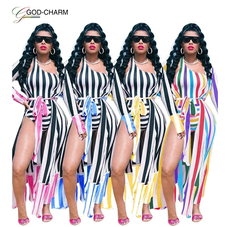G-867S68 African clothing Wholesale Sexy Wholesale women's striped one-shoulder one piece suit cover up
G-867S68 African clothing Wholesale Sexy Wholesale women's striped one-shoulder one piece suit cover up