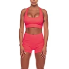 OEM Ladies Sexy Seamless Yoga Top Sports Bra Wholesale Custom Yoga Sports Bra Women