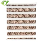 Wholesale fancy leopard pattern window covering zebra shade day and night blinds