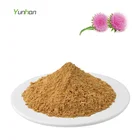 Free Sample Raw Materials 80% Bulk Water Soluble Milk Thistle Extract Pure Price Silymarin Extract Powder