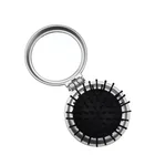 Plastic foldable customized mini mirror hair comb