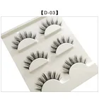 2019 handmade high quality individual faux mink eyelashes custom faux mink lashes 4d synthetic false eyelashes