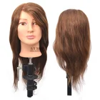Wholesale Natural Hair Training Mannequin Head for Hair Styling Cosmetology Training Doll Head