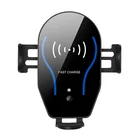Cellphone Holder Magnetic Suction Qi Wireless Charging Car Mount Mobile Phone Holder