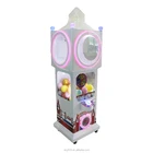 Children coin operation plastic capsule toy station machine twisted egg game machine gift vending machine