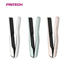 PRITECH 2in1 Dual-Use Ceramic Coating Mini Flat Iron Hair Straightener And Curler