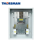Three phase distribution box din rail electrical panel box steel wall mount distribution control box boards