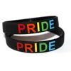 202mm silicone bracelet wristband gay pride bracelet