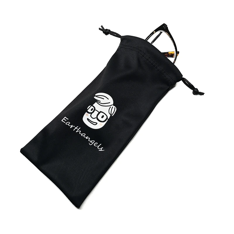 Custom Printing Soft Microfiber Drawstrings Pouch Bag for Sunglasses Eyeglasses, Black/customized
Custom Printing Soft Microfiber Drawstrings Pouch Bag for Sunglasses Eyeglasses, Black/customized