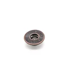 Trade Assurance Denim Buttons Custom Antique Bronze Brass Metal Jean Buttons For Pants